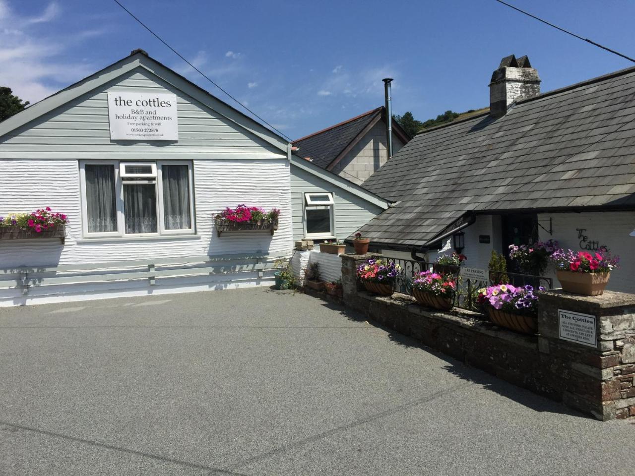 The Cottles B&B/Holiday Apartments Polperro Exteriör bild